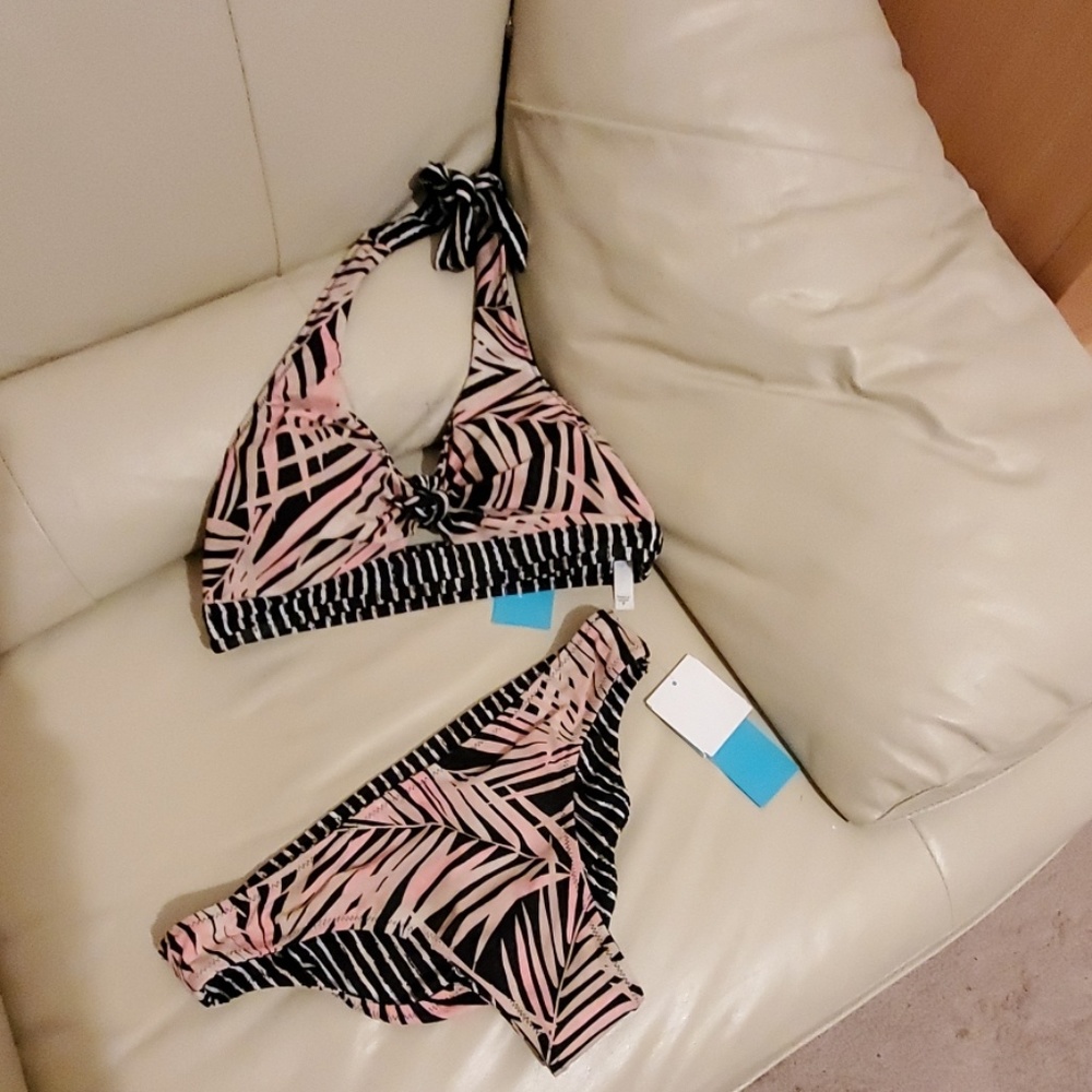 Shorely Reversable 2pc swimming suit